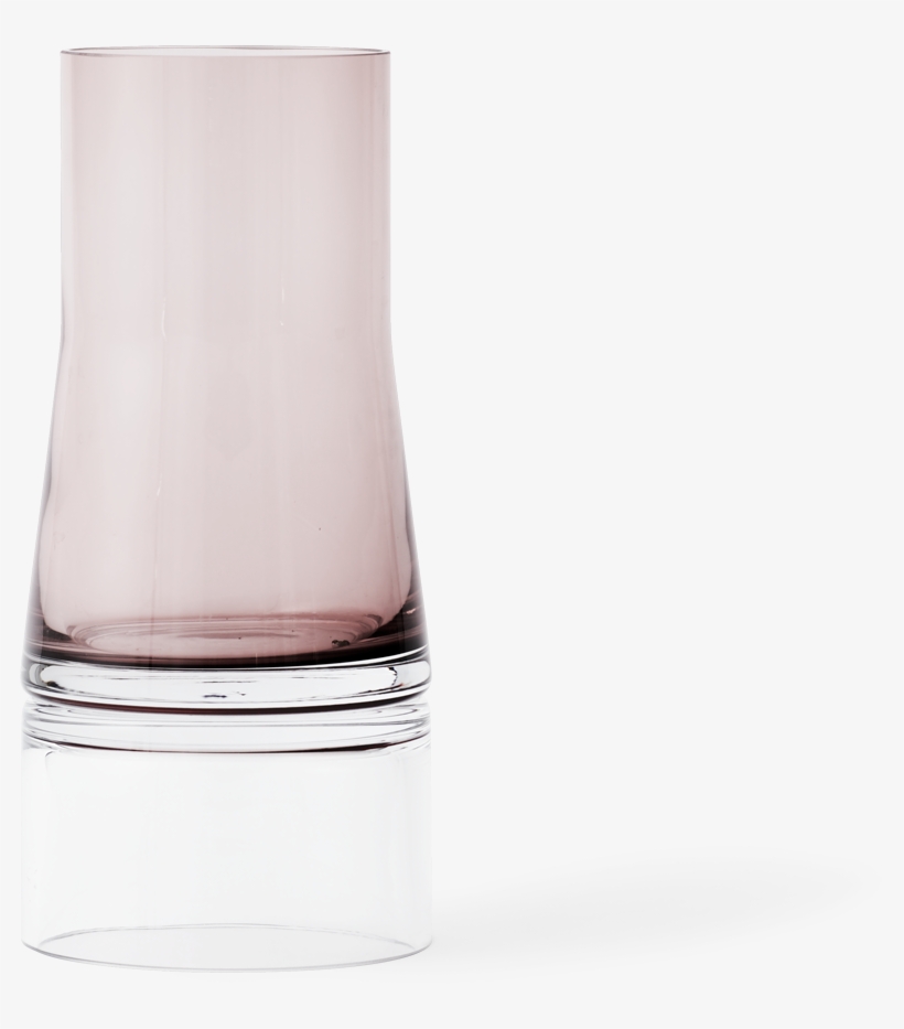 Jc Vase 2in1 Large Burgundy Clear Joe Colombo - Copenhagen, transparent png download
