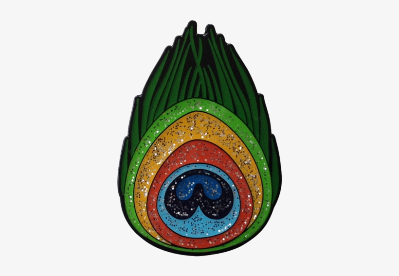 Peacock Feather Marker & Hat Clip - Illustration, transparent png download