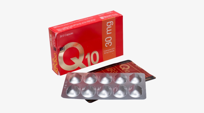 Q10 60mg Capsule - General Pharma, transparent png download