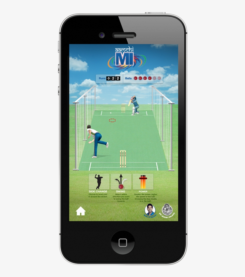 Mumbai Indians - Apple Iphone 4, transparent png download