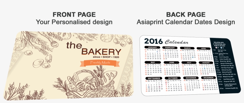 Pocketcalendarpicture - Pocket Calendar Printing Malaysia, transparent png download