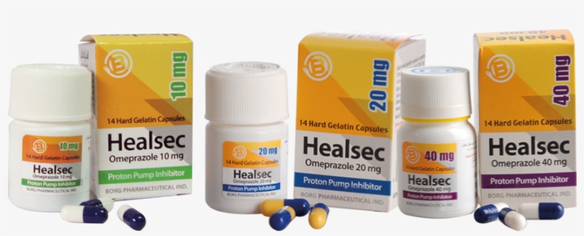 Healsec Capsule - Healsec 40 Mg, transparent png download