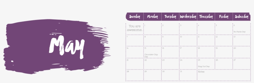 This 6 X15 Calendar Fits Neatly Between Your Keyboard - Master Guided Bullet Journal, transparent png download