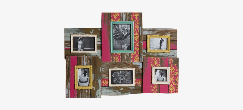 Antique Vintage Photo Frame - Vintage Multi Photo Frames, transparent png download