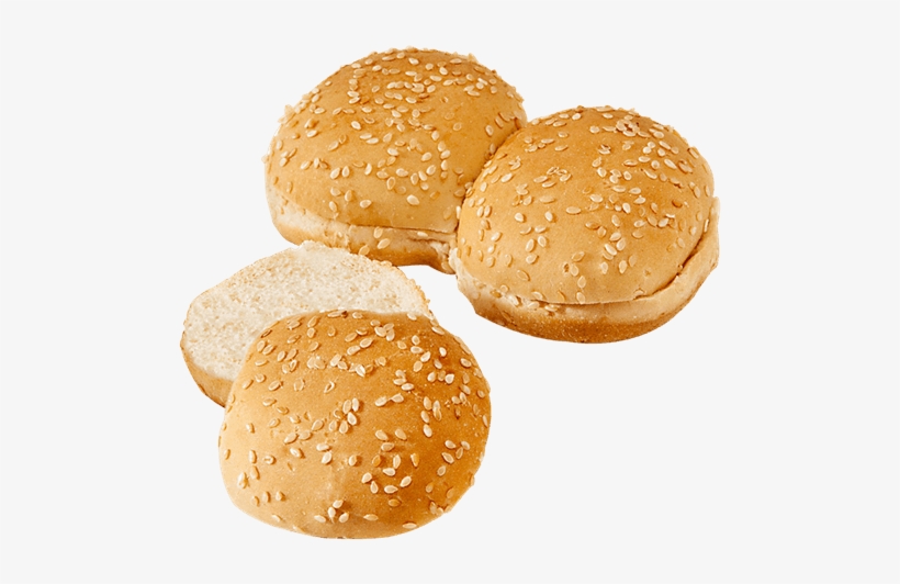 Sesame Slider Bun - Slider, transparent png download