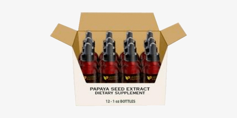 Papaya Seed Extract Liquid - Herbal Papaya Case - Papaya Leaf Extract Liquid - 12, transparent png download