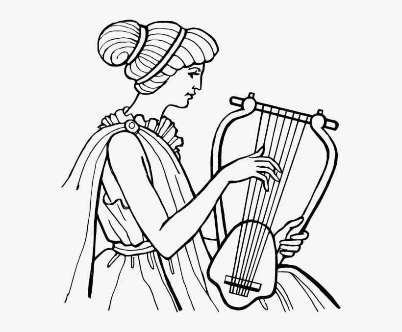 Lyre Musical Instrument, transparent png download