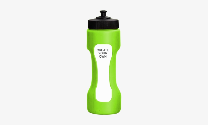 Create Your Own Dumble Shape Water Sipper H62 Green - Water, transparent png download