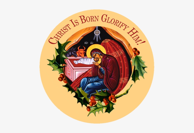 Your Birth, O Christ Our God, Dawned The Light Of Knowledge - Orthodox Pin, transparent png download