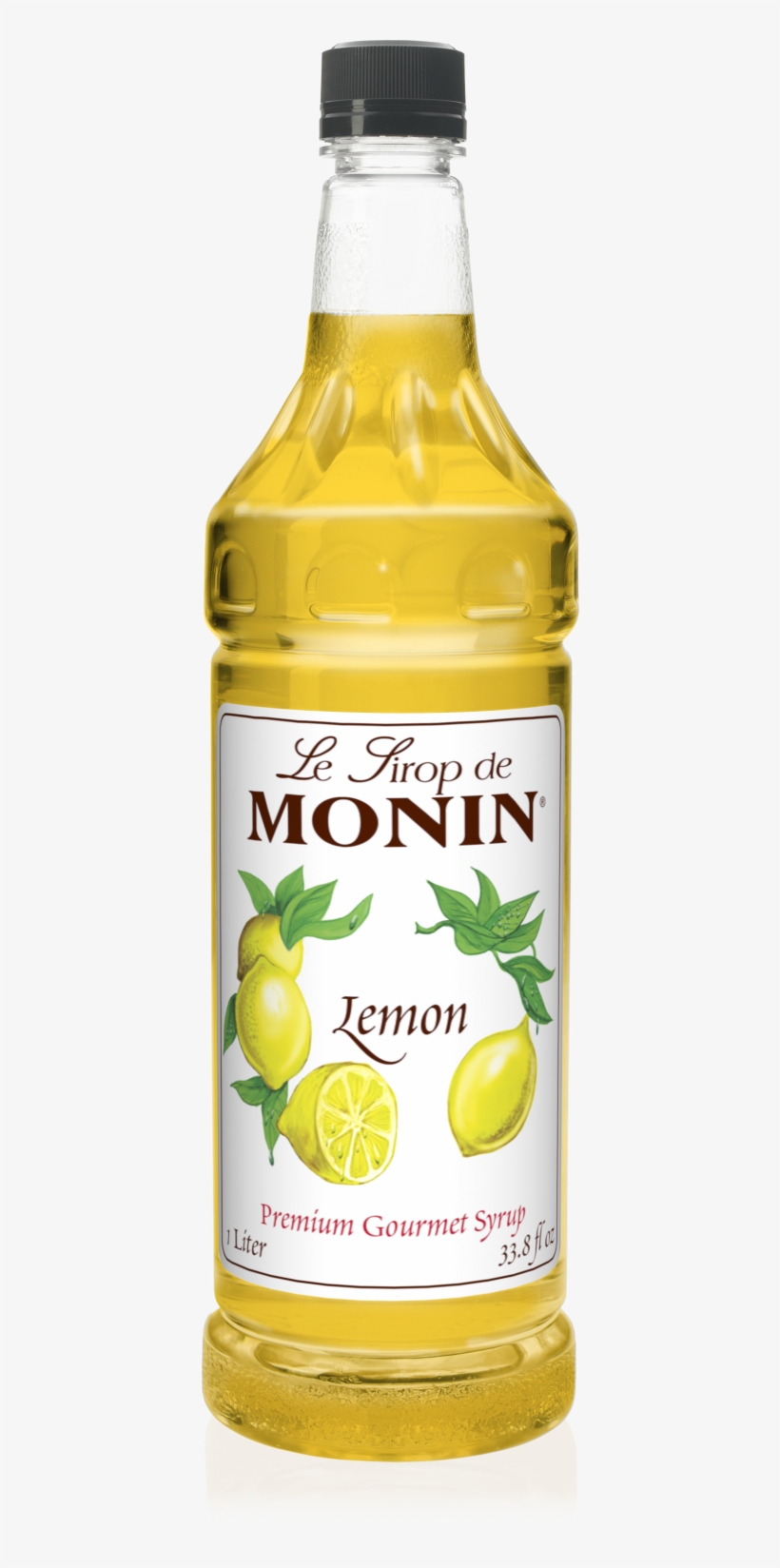 1l Lemon Syrup - Monin Hazelnut Syrup, transparent png download