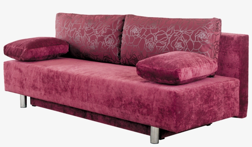 Sofa Bed Transparent Images Png - Couch, transparent png download