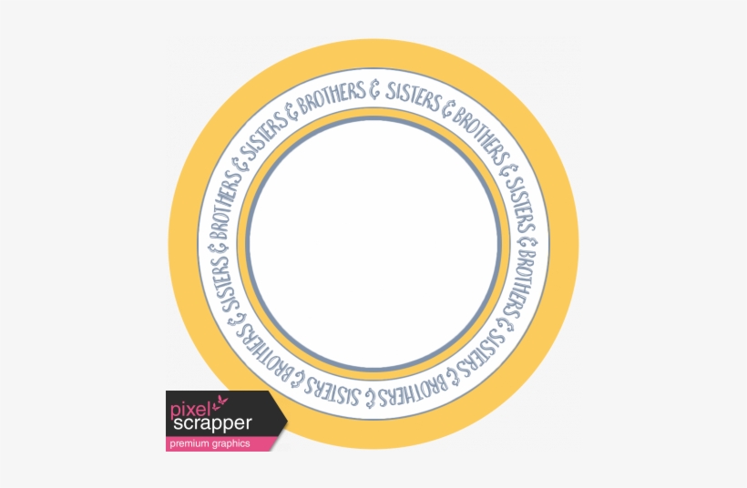 Family Day Word Art - Circle, transparent png download