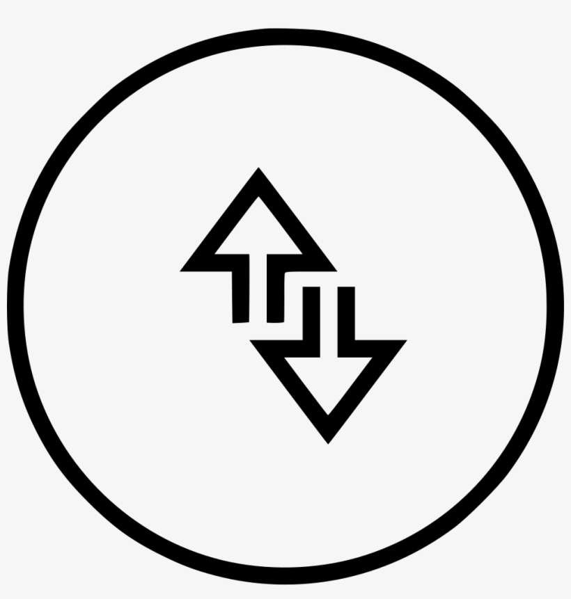 Data Network Internet Edge Up Down Arrow Comments - Scalable Vector Graphics, transparent png download