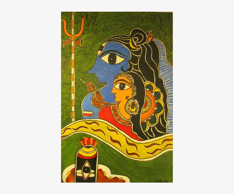 Shiva-shakti - Illustration, transparent png download