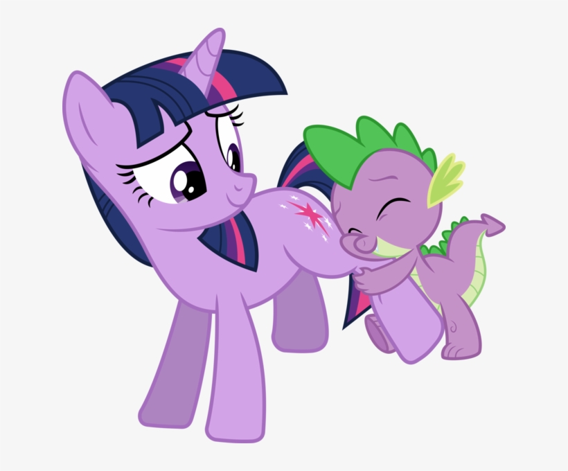I Think It Also Works As A Sort Of Brother/sister Thing - Twilight Sparkle I Spike, transparent png download