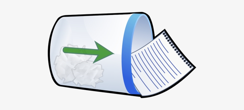 Tipped Over Trash Bin Vector Clip Art Public Domain - Falling Trash Can Clipart, transparent png download