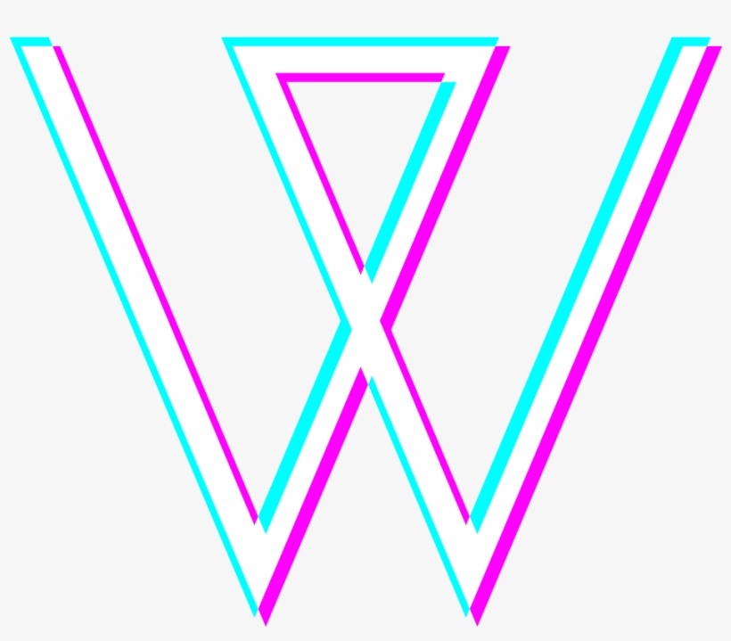 W Tricolor - Triangle, transparent png download