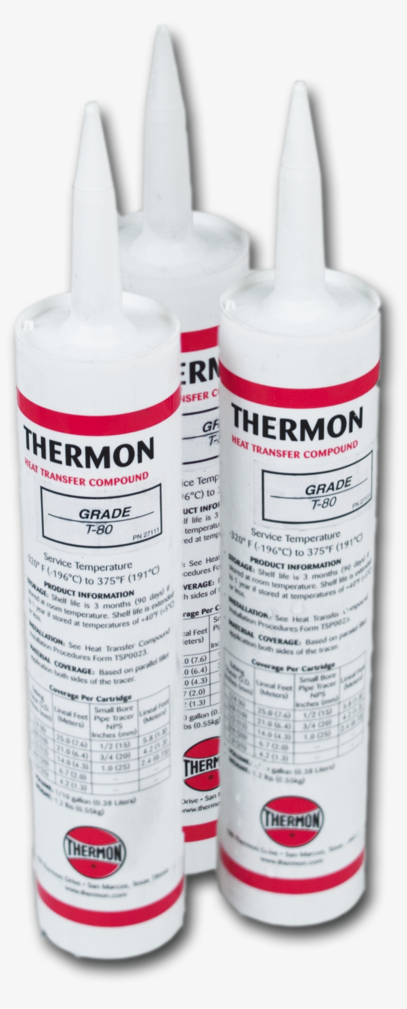 T-85 Is A Low To Medium Temperature Heat Transfer Compound - Cylinder, transparent png download