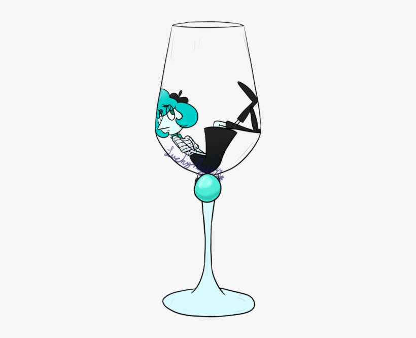 “side Note, Please Do Not Fill The Glass With Wine - Wine, transparent png download