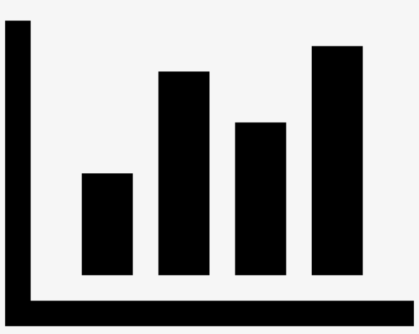 Bar Chart - - Monochrome, transparent png download