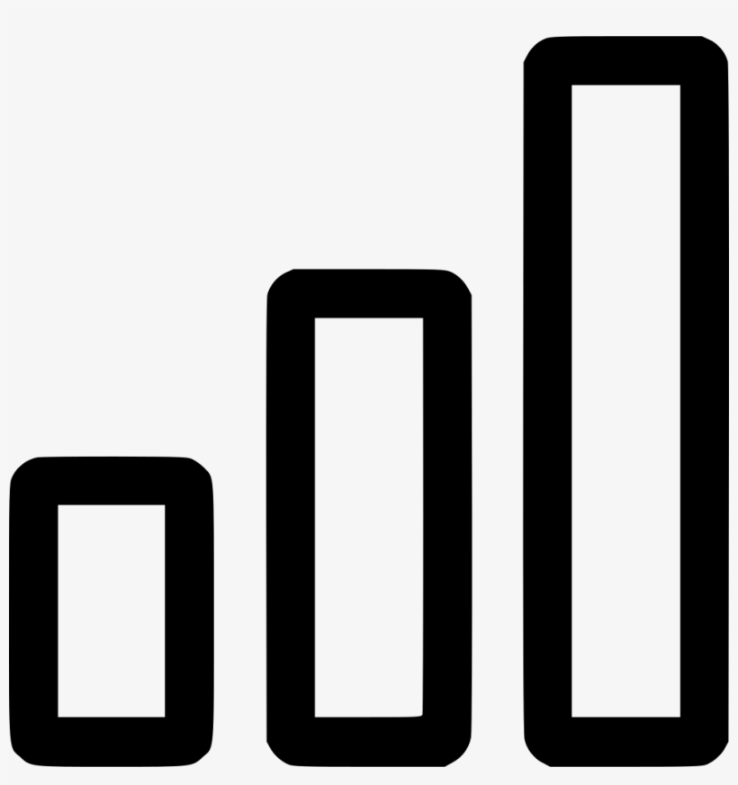 Bar Chart Graph - Smartphone, transparent png download