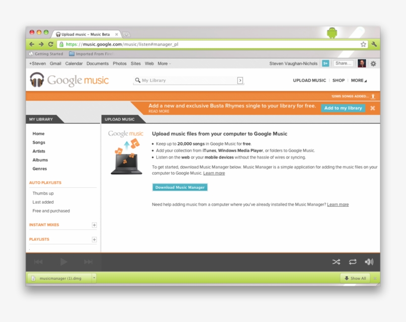 A Cloud-based Music Storage Service, Google Music Will - Google, transparent png download