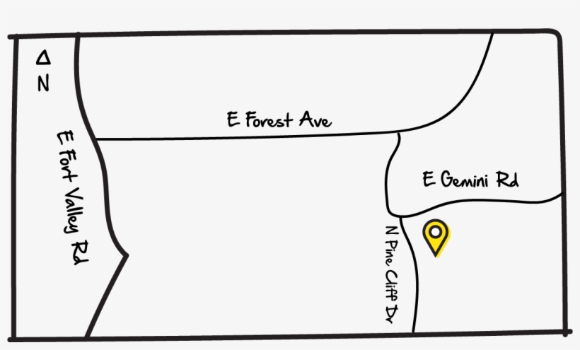 Cross Streets Flagstaff - Diagram, transparent png download
