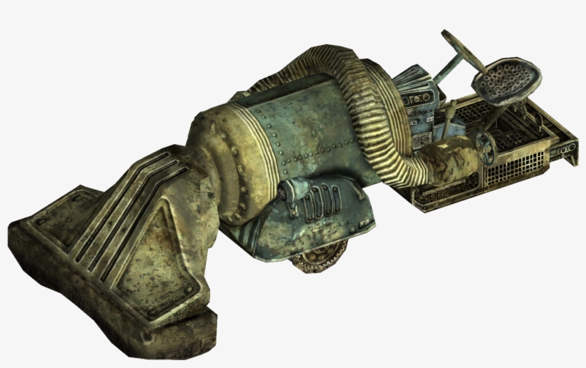 Fallout 3 Derelict Street Cleaner - Fallout 4 Street Cleaner, transparent png download