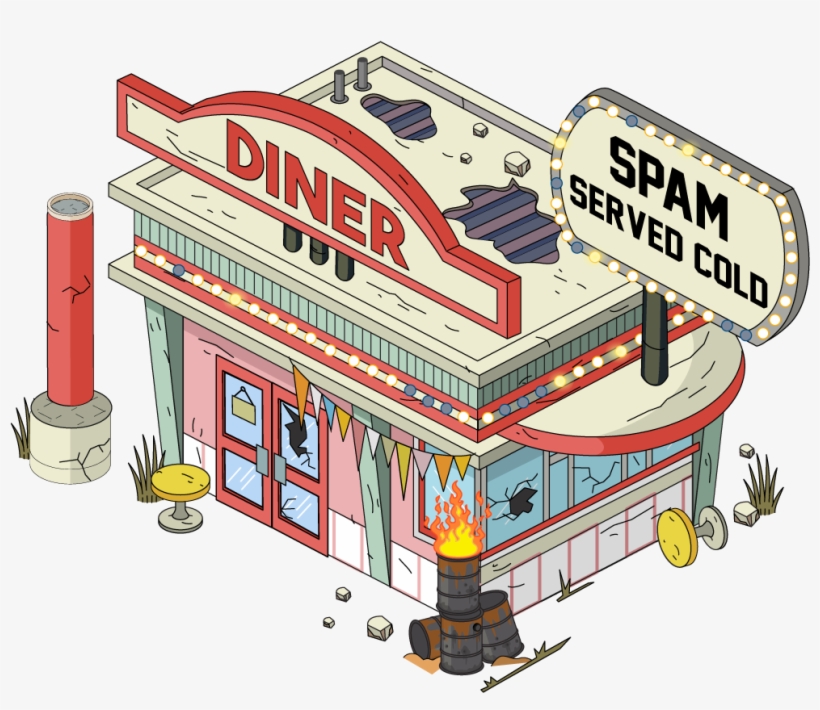 Building Apocalypse Diner - Apocalypse, transparent png download