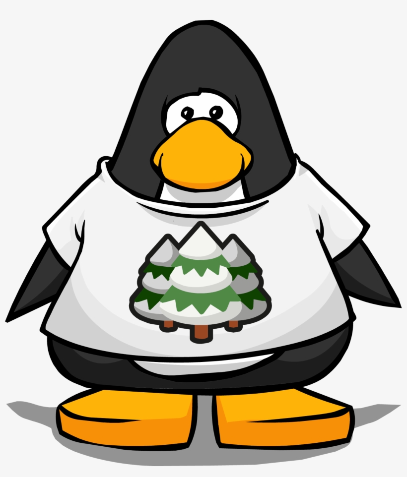 Protect The Earth T-shirt From A Player Card - Penguin From Club Penguin, transparent png download