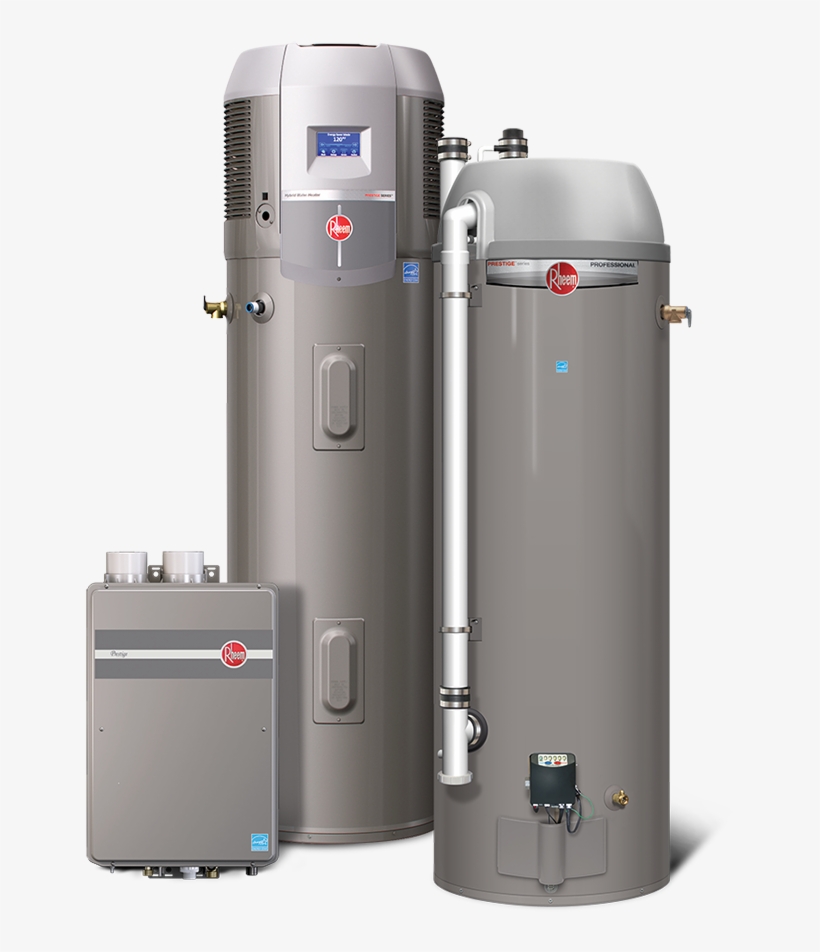 Water Heater Png Background Image - Rheem Pdv40 Standard Power Direct Vent 40gl Gas Water, transparent png download