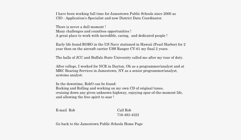 I Have Been Working Full Time For Jamestown Public - Document, transparent png download