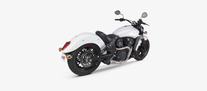 Indian Scout Full System Exhaust , Cruiser, Tbr - Two Brothers Exhaust Indian Scout, transparent png download