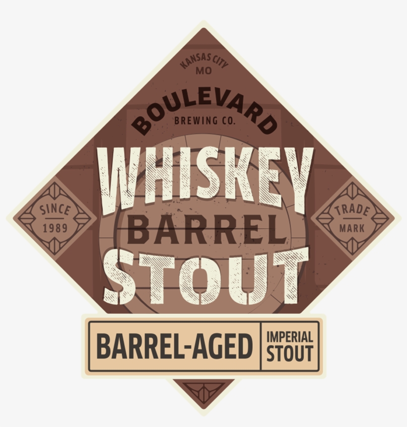 Whiskey Barrel Stout - Boulevard Brewing Whiskey Barrel Stout, transparent png download