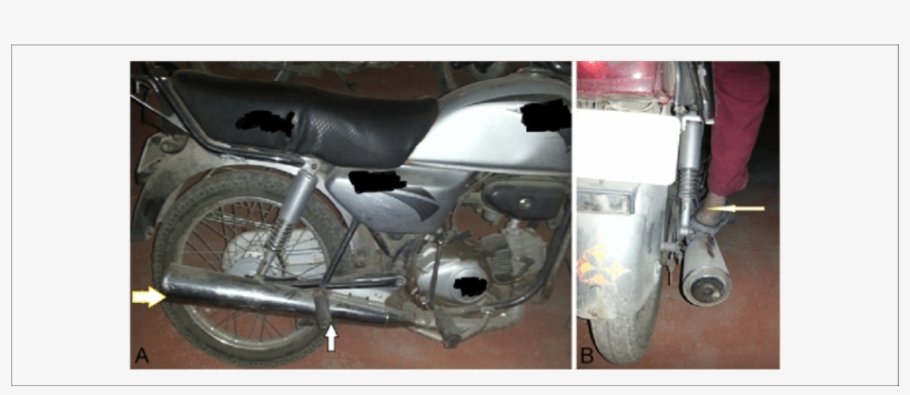 A Typical 100 Cc Indian Motorcycle Showing Single Right - Moped, transparent png download