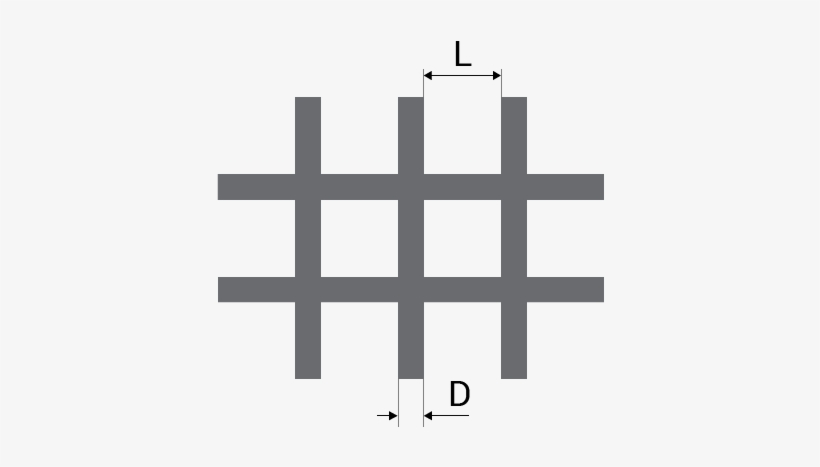 Square Weave Wire Mesh - Tic Tac Toe 4x4 Board, transparent png download