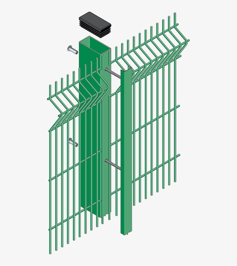 Wire Mesh Fences Ultimate Extra - Fence, transparent png download