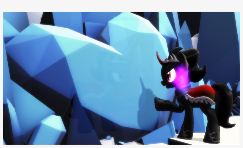 King Sombra's Reflections - Cartoon, transparent png download