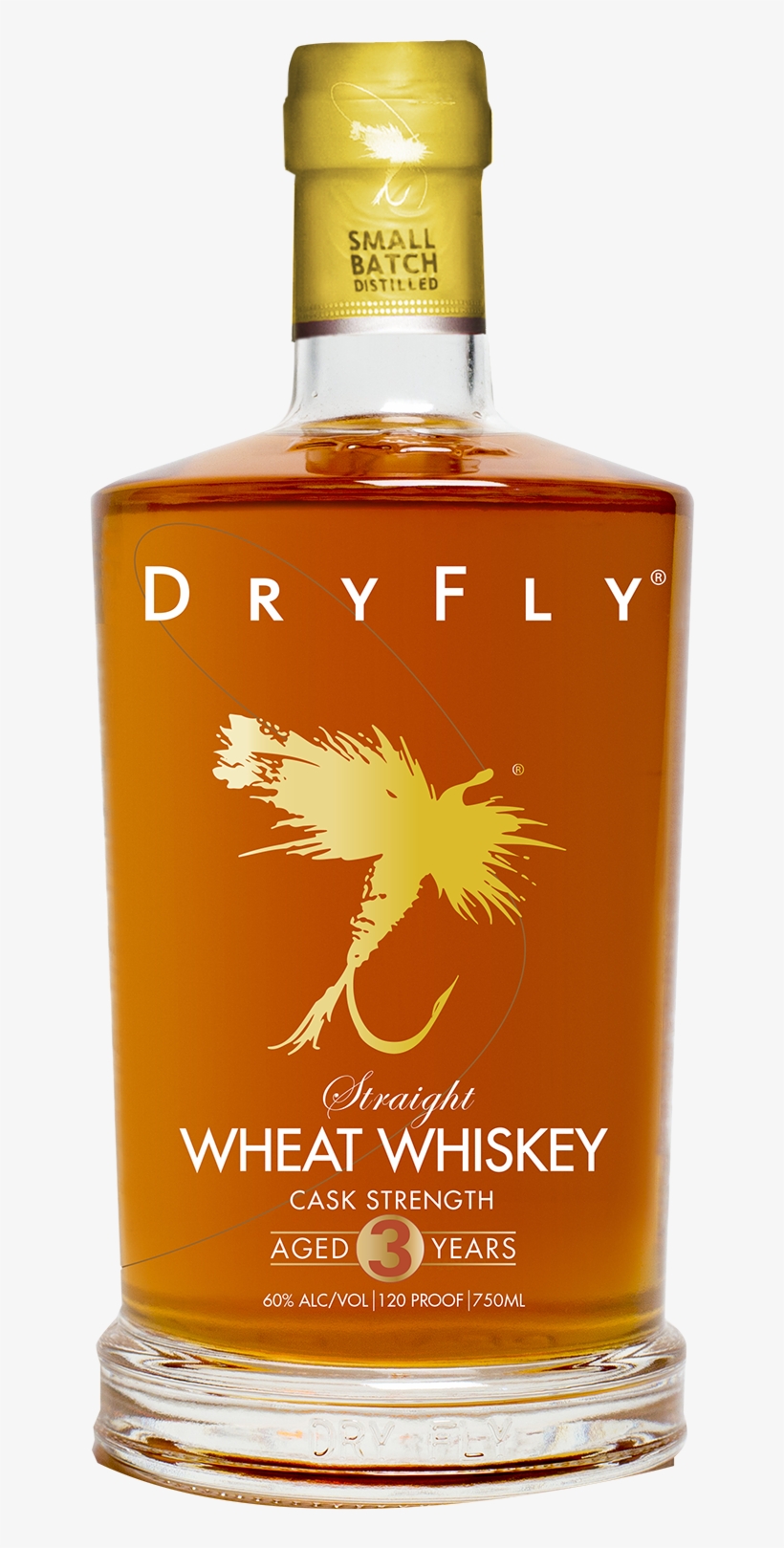 Dry Fly Cask Strength Wheat Whiskey, transparent png download