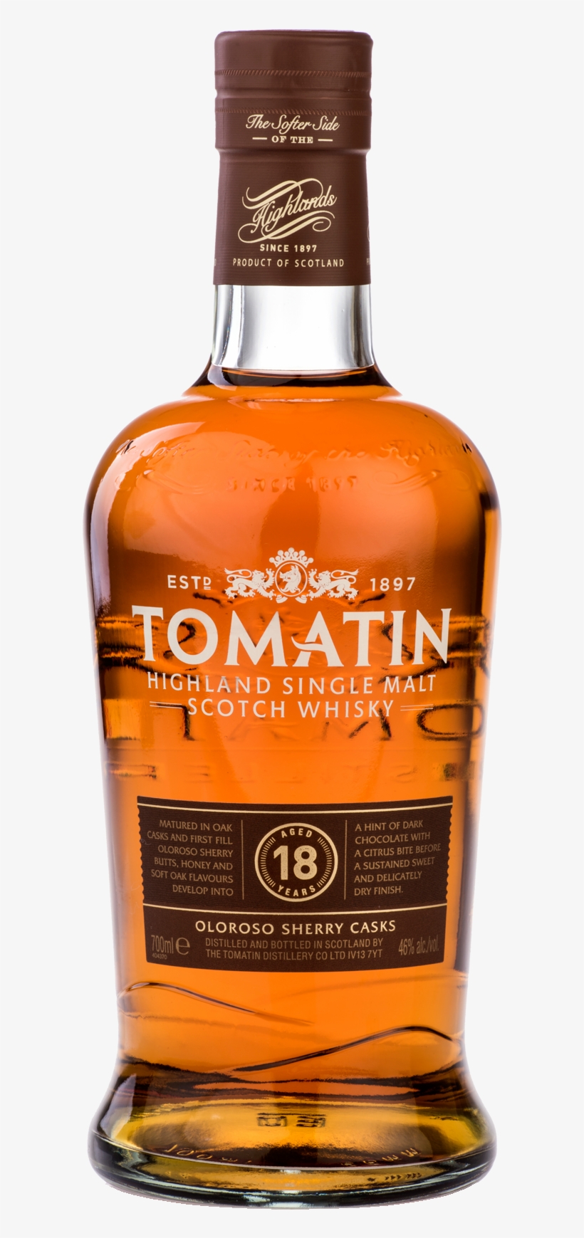 Matured In A Combination Of Bourbon Barrels And Sherry, transparent png download