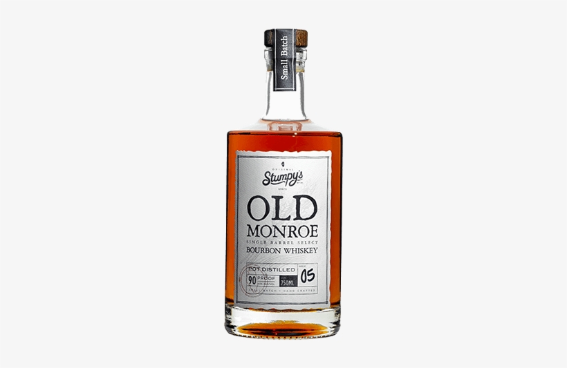 Old Monroe Single Barrel Select Bourbon Whiskey - Stumpy's Old Monroe, transparent png download