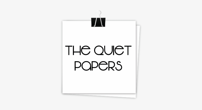 The Quiet Papers - Paper, transparent png download