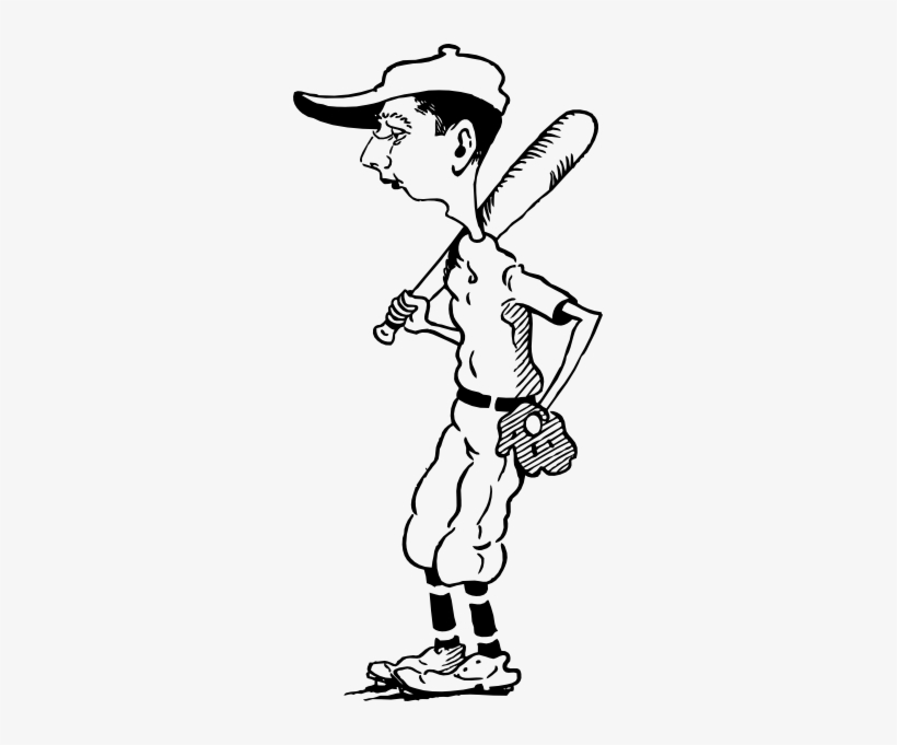 Ball Player - Old Time Baseball Player Shower Curtain, transparent png download