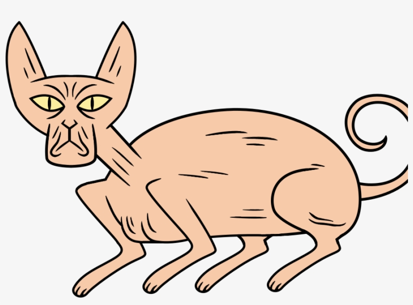 Cat Clipart Cat Whiskers Png, transparent png download