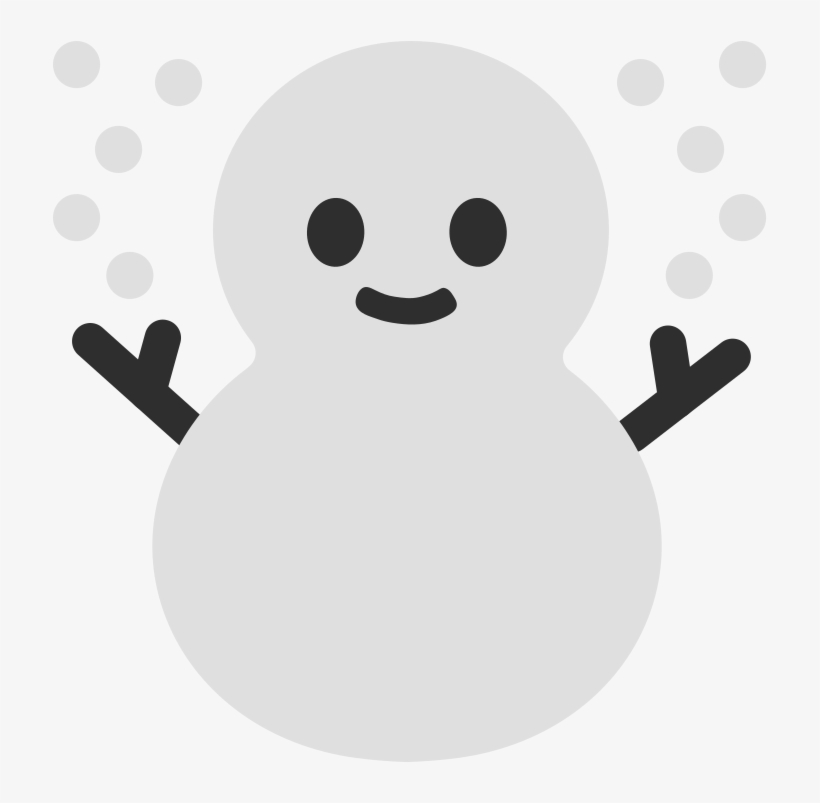File - Emoji U2603 - Svg - Emoji, transparent png download