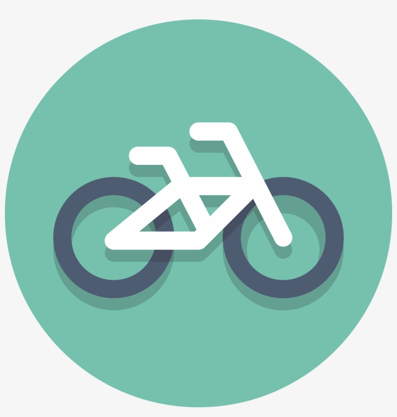 Open - Bike Circle Icon Png, transparent png download