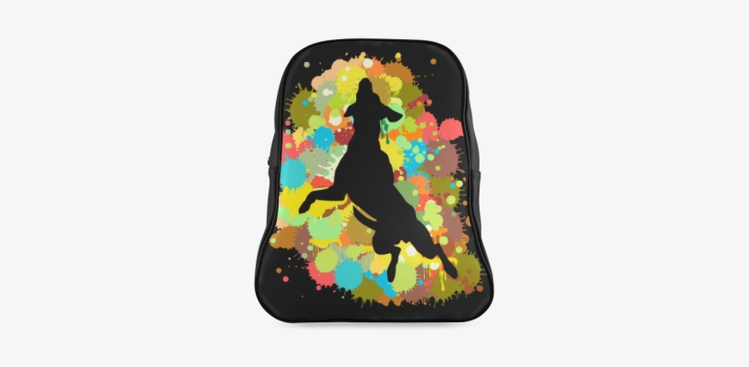 Funny Crazy Jumping Dog Shape Splash Design School - Darth Vader, transparent png download