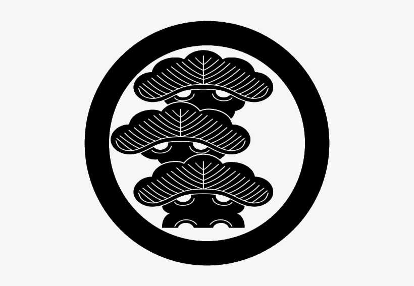 Kuroki Family Crest - Hirabayashi Family Crest, transparent png download