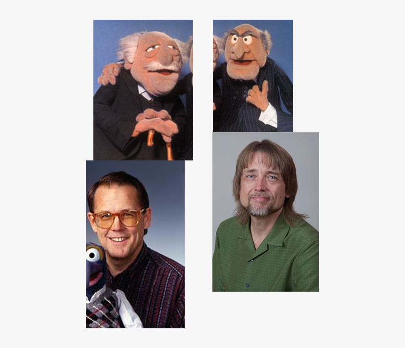Muppet Wiki Behind The Scenes Photos Late Night With - Statler And Waldorf, transparent png download