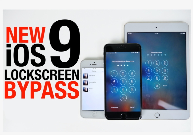 Ios 9 Bug That Lets You Bypass Iphone Lock Screen - Ios 9, transparent png download